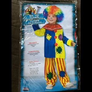 Toddler clown costume